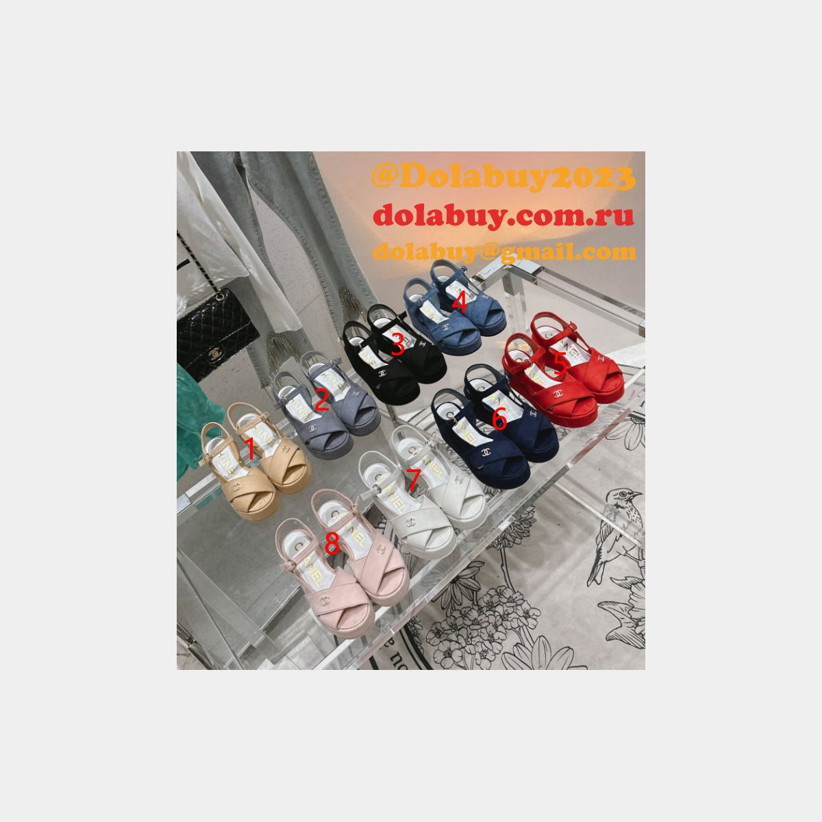 Sandals Shoes High Quality Replica For Dolabuy