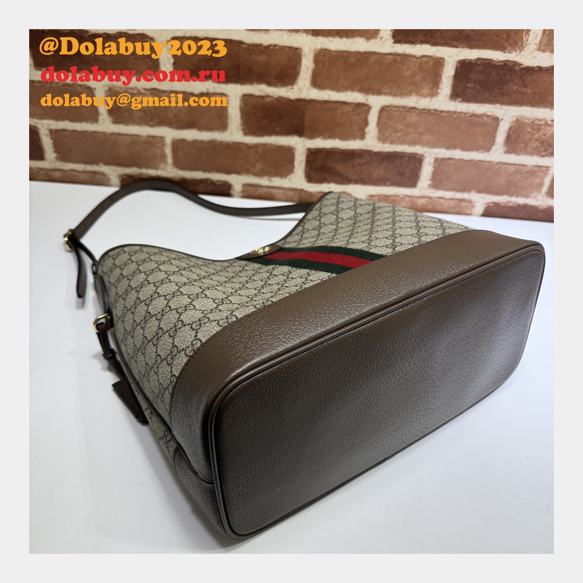 Ophidia GG 1:1 Mirror Replica Gucci Shoulder 781392 Bag