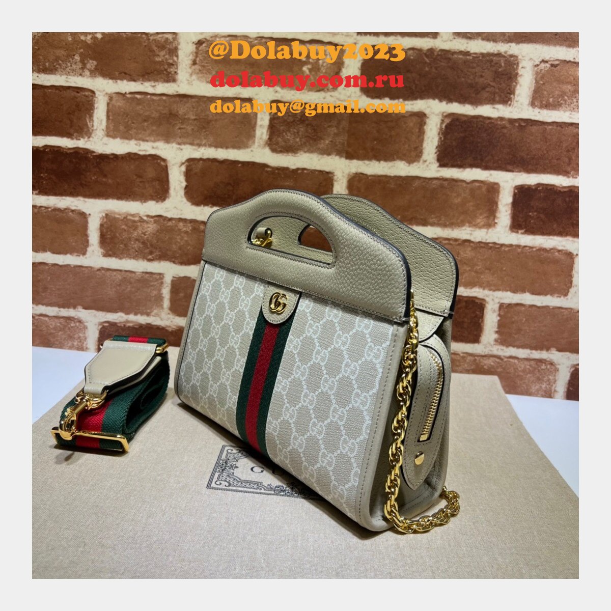 Gucci Replica 693724 Ophidia 7 Star GG tote Canvas Purses