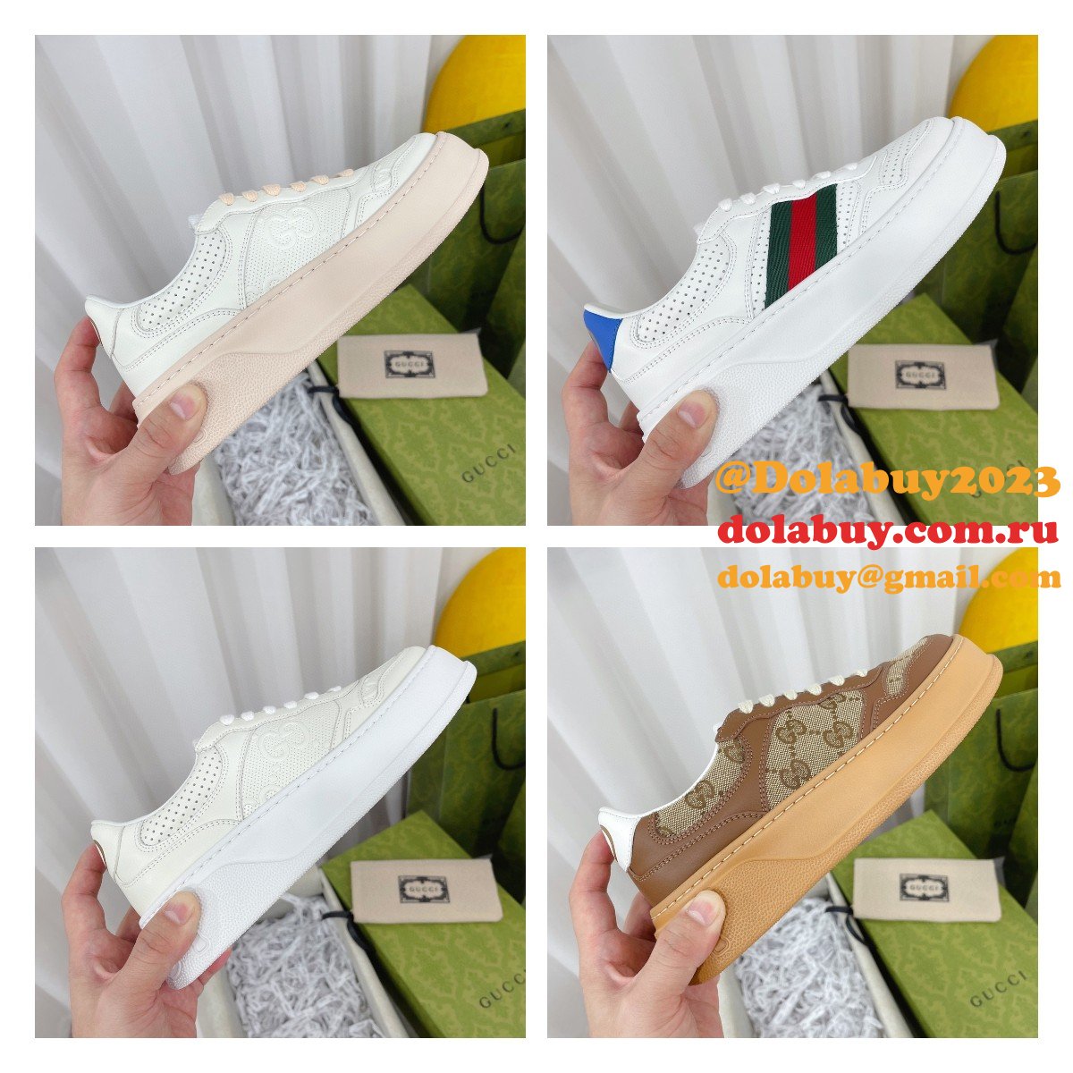 Gucci Replica GG Logo Shoes Online