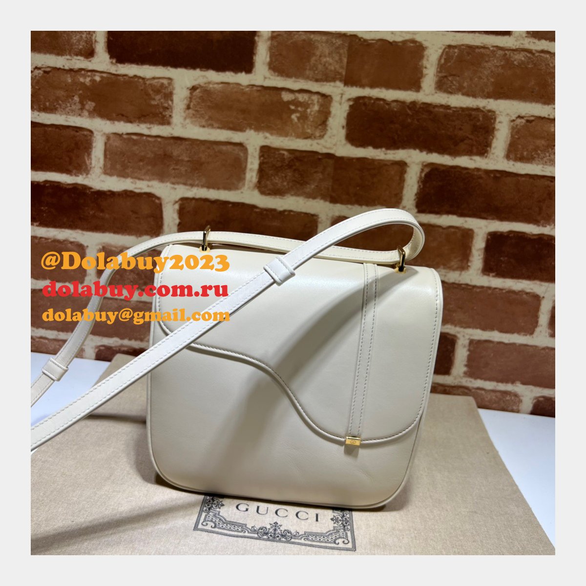 Perfect Gucci Fake 740988 Equestrian inspired shoulder bag