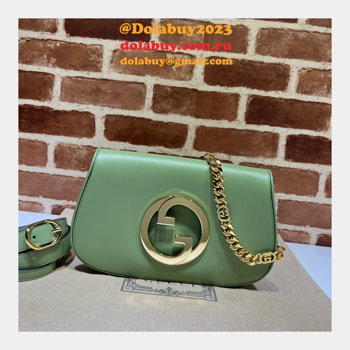 Luxury 7 Star Gucci New Blondie 699268 shoulder fake bag