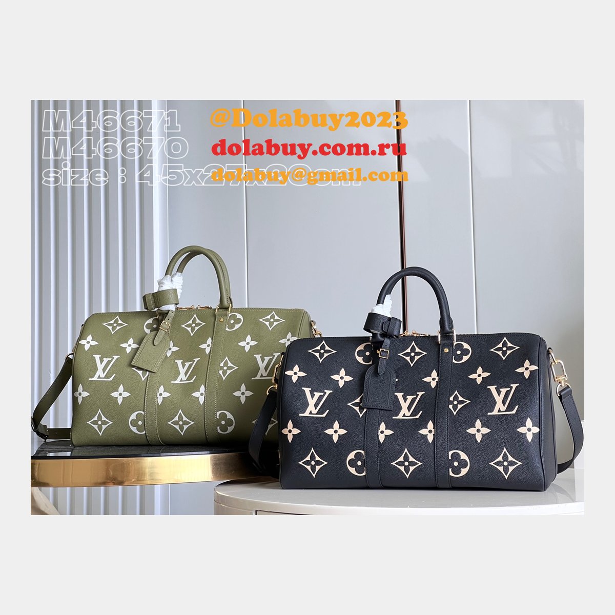 Keepall Bandoulière 45 Knock Off Louis Vuitton M46670/M46671 Bag