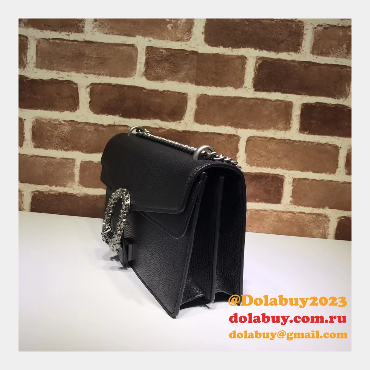 Fashion Gucci Replica Dionysus small GG shoulder 400249 bag