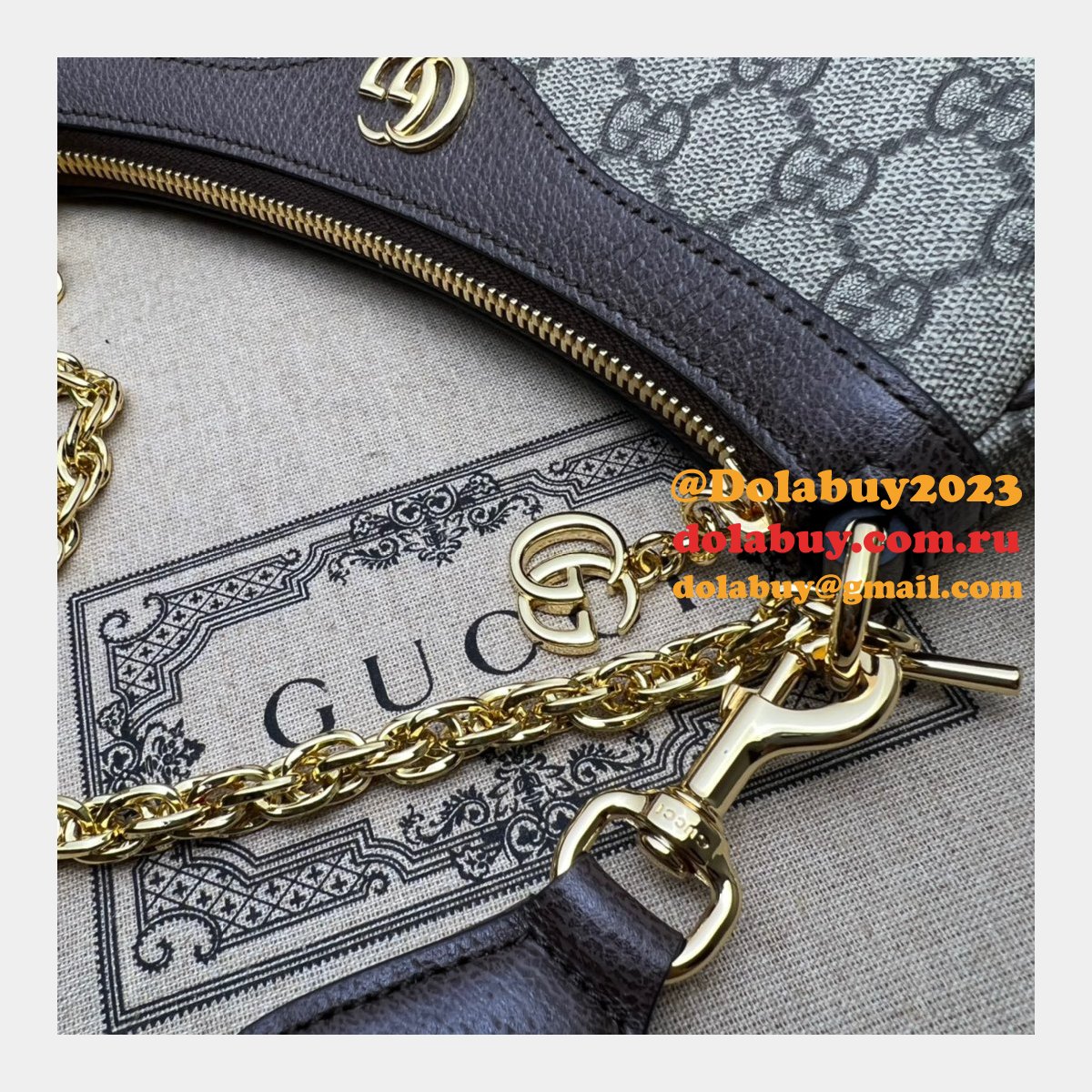 Gucci Replica Ophidia GG Crossbody Wholesale 735132 Luxury Bag