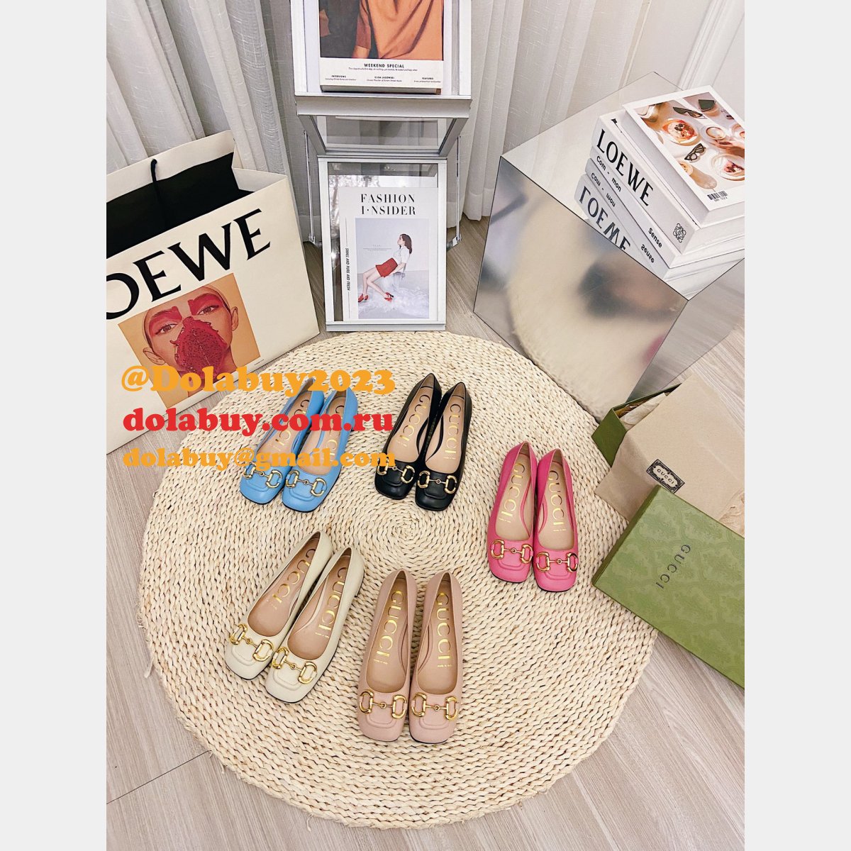 AAA+ Gucci Replica Horsebit Loafers Calfskin shoes
