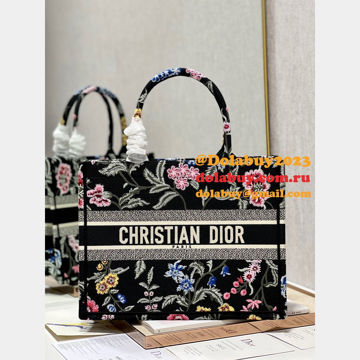 The Best Christian Dior CD Book 26.5/36/41.5CM Tote Handbag Replica