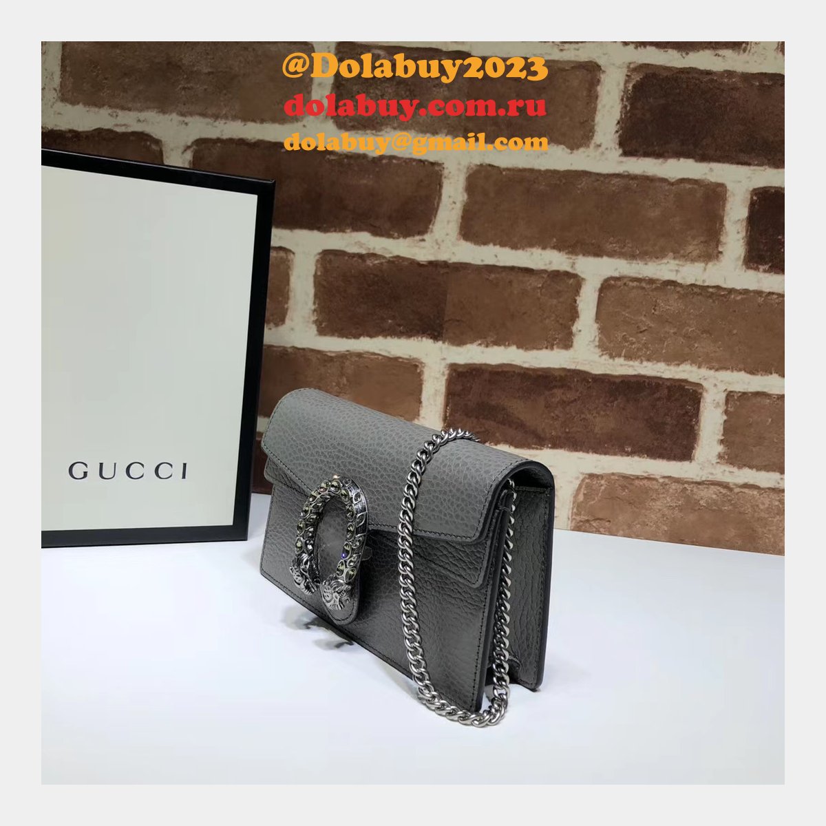 Replica Gucci 476432 Dionysus suede super mini Clutches Small Purses