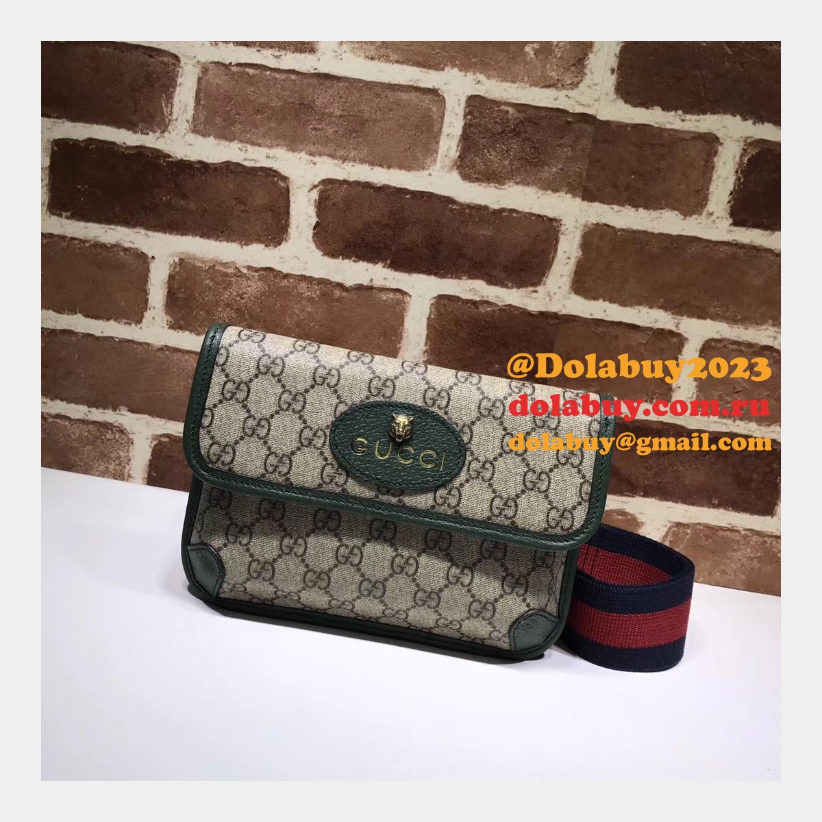 Replica Gucci GG Supreme Neo Vintage Messenger Bag
