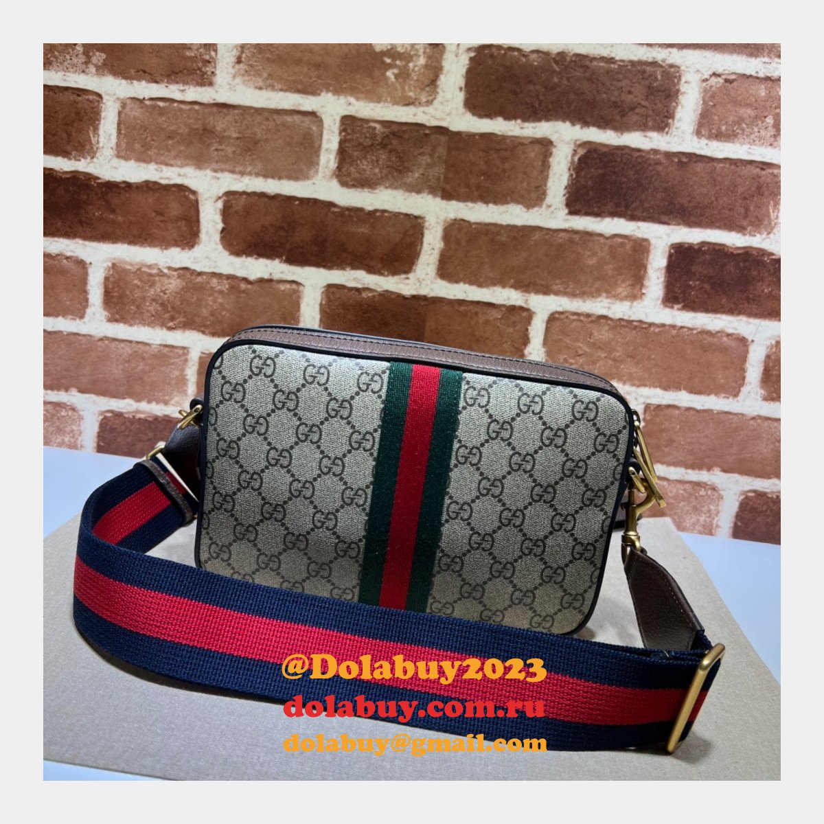 Buy 1:1 Gucci shoulder Ophidia GG shoulder 699439 replica bag