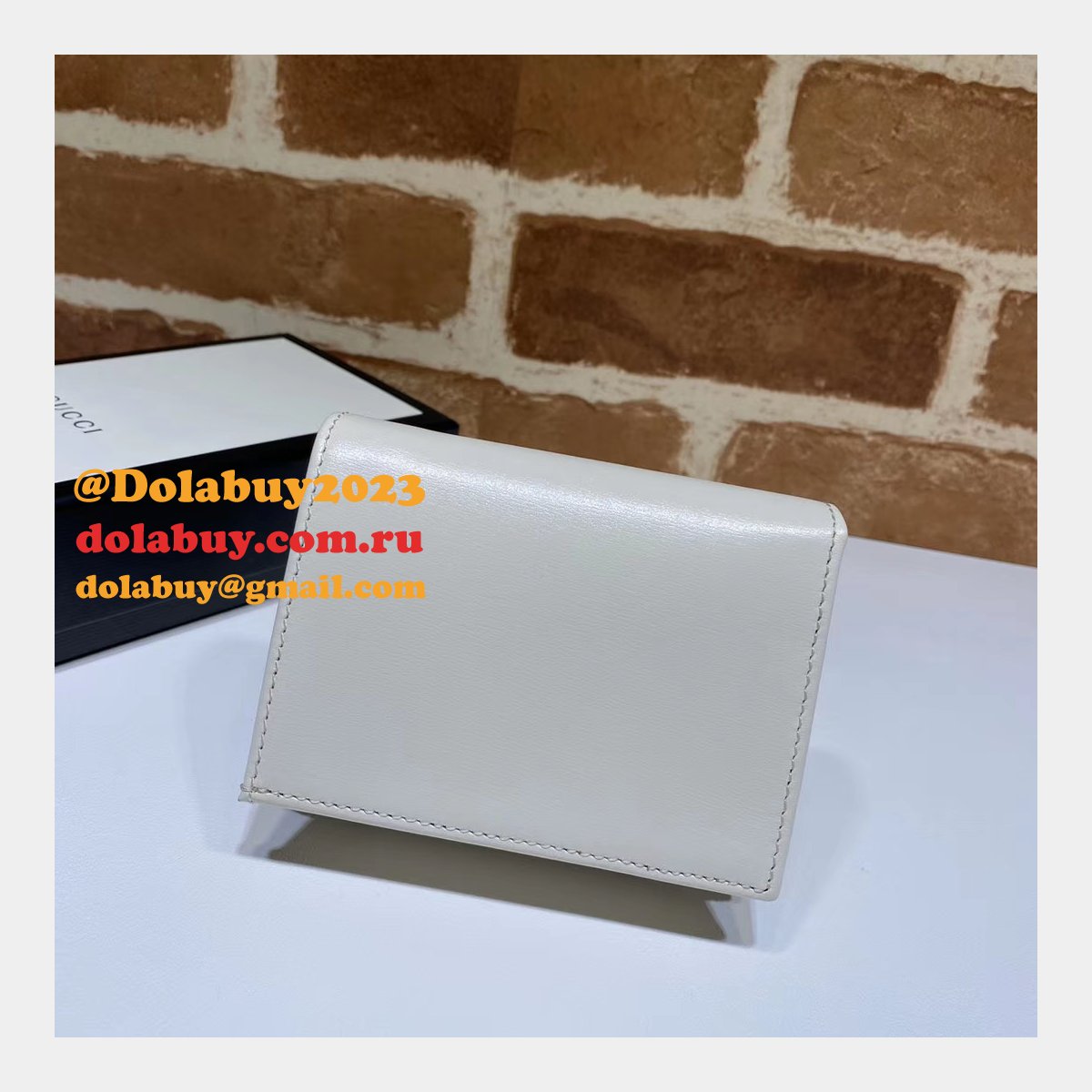 AAA+ Gucci Replica 1955 Horsebit card case 621887 wallet