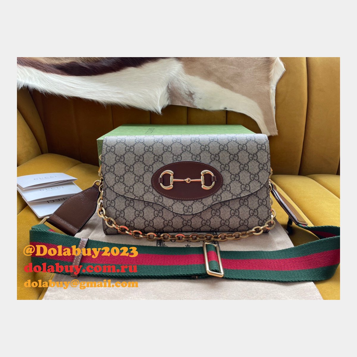 Where To Buy The Best Replica Gucci 677286 Horsebit 1955 small Bags