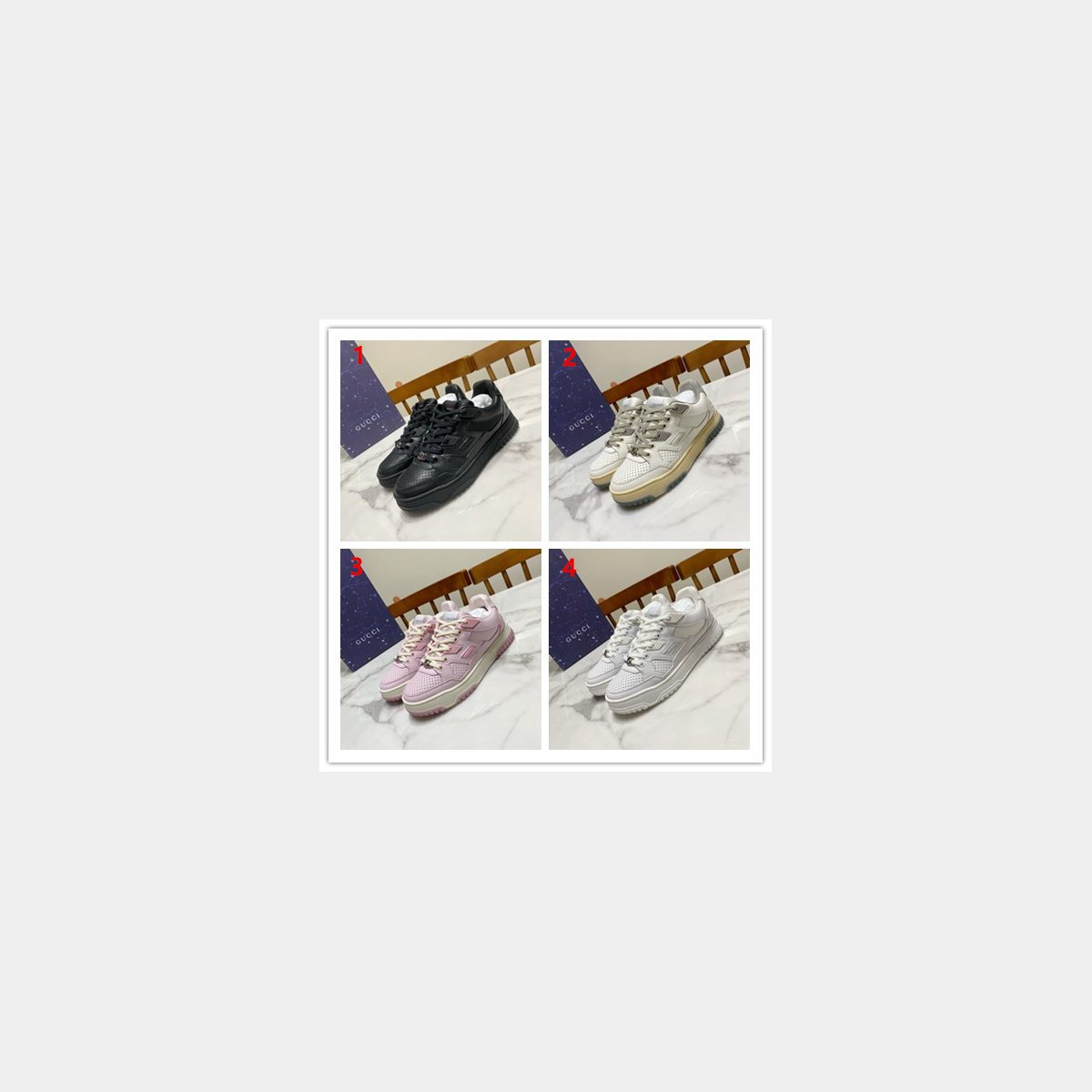 Top Quality WOMEN''S GUCCI RE-WEB TRAINER men/women