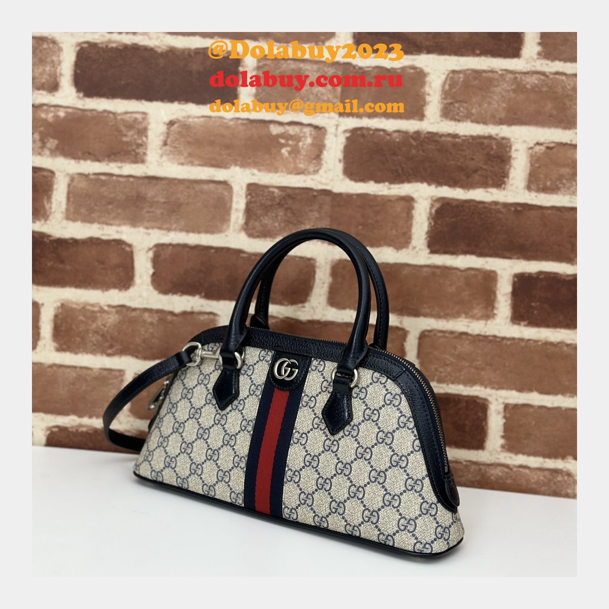 Luxury Gucci 795249 Ophidia Shoulder Top Handle Duplicate Bag