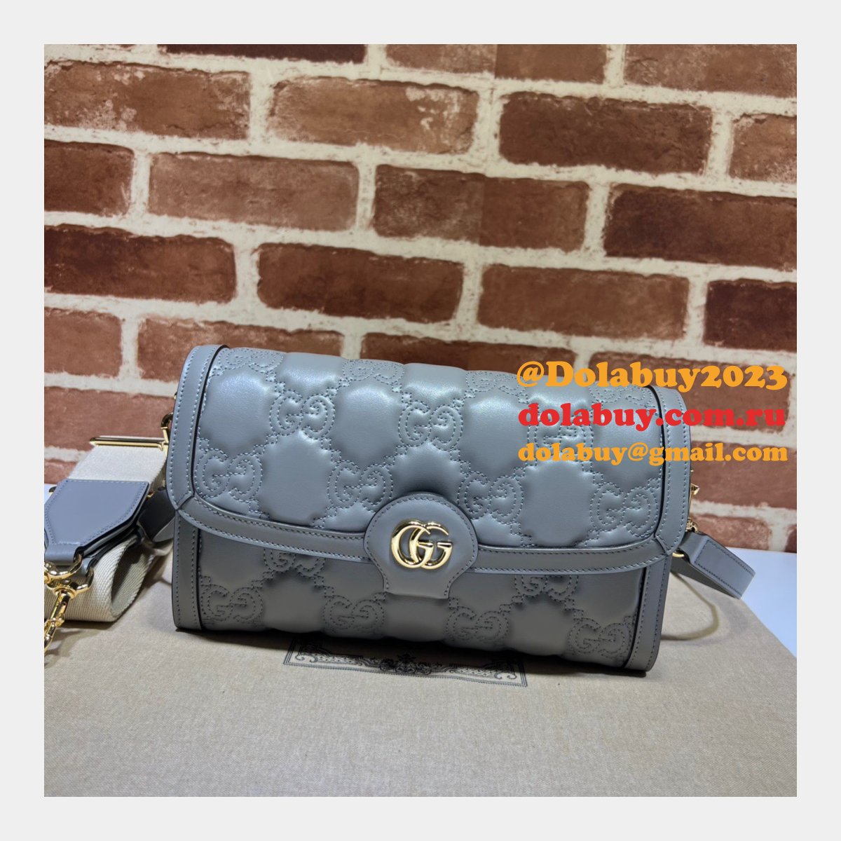 Gucci Design 724529 GG Matelasse Replica Top Bag