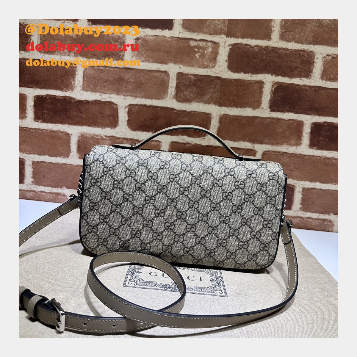 Gucci Designer 739721 Petite GG Crossbody shoulder High Quality Fake Bag