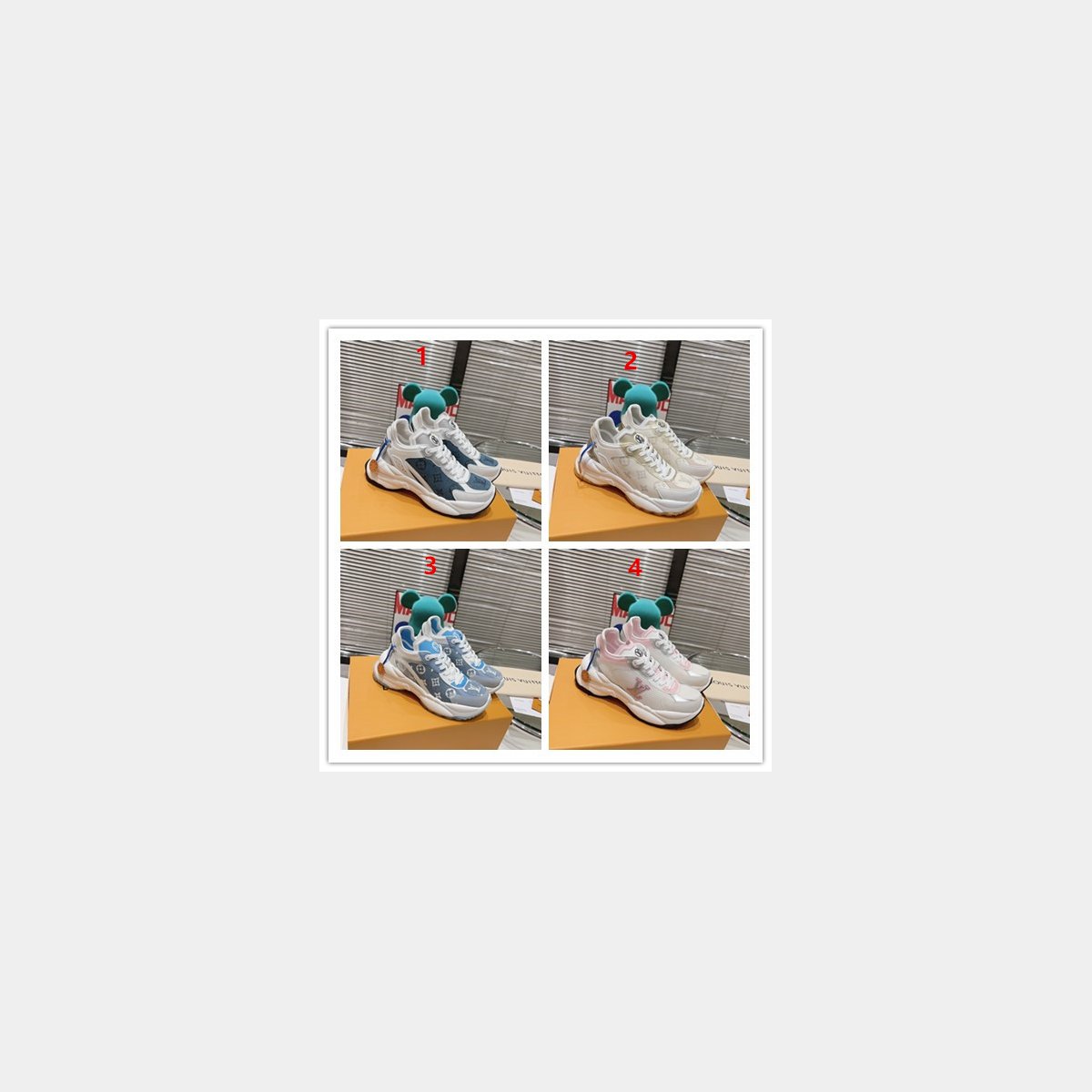 Top Quality LOUIS VUITTON RUN55 Sneakers