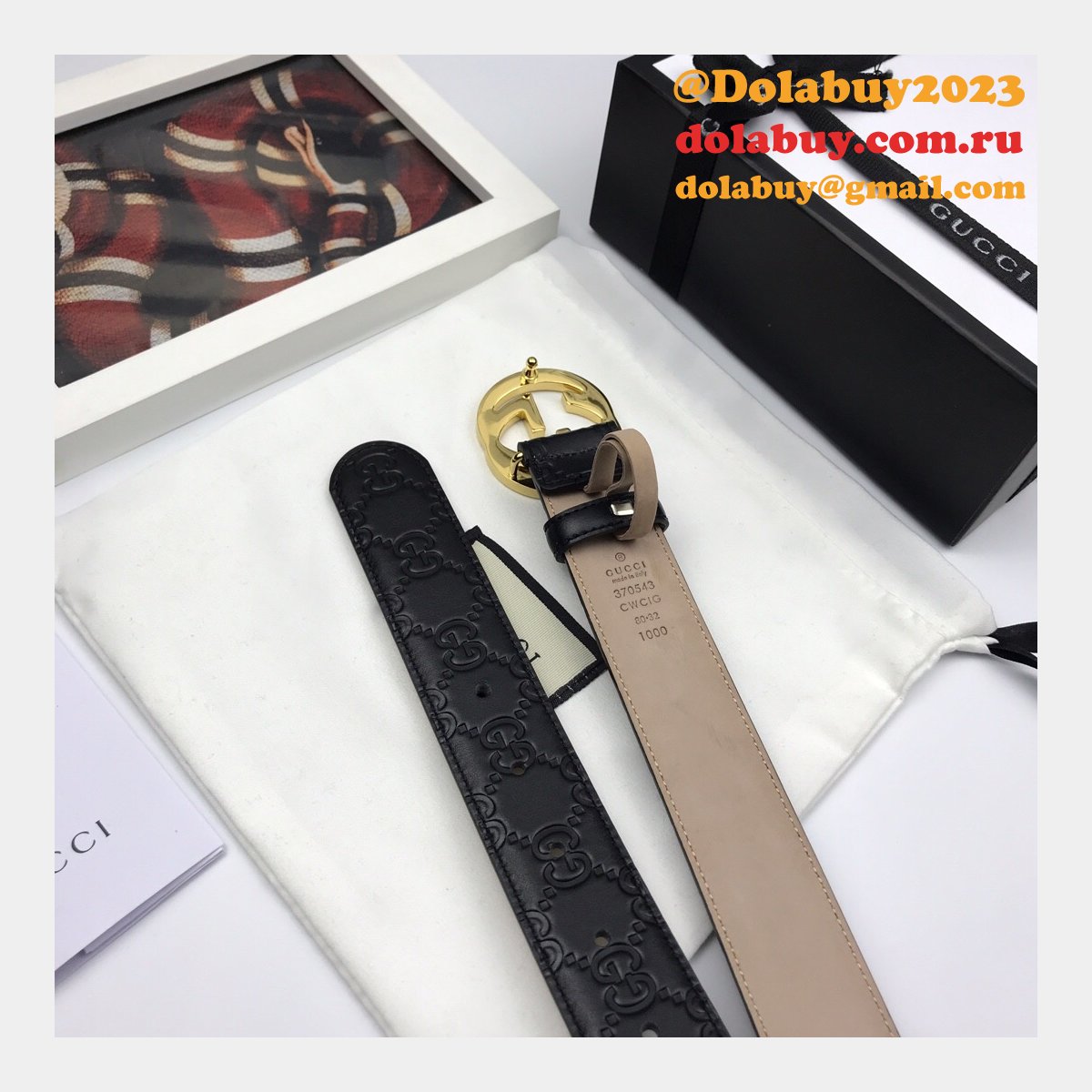 High Quality Gucci Replica Leather Belts
