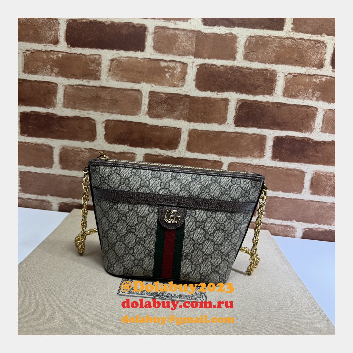 Ophidia GG Perfect Replica Gucci 781397 Shoulder Designer Bag