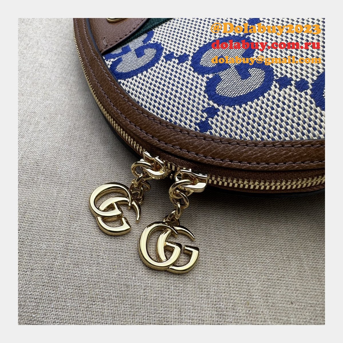 GG Supreme Ophidia Gucci Copy 499621 Top Shoulder Bag