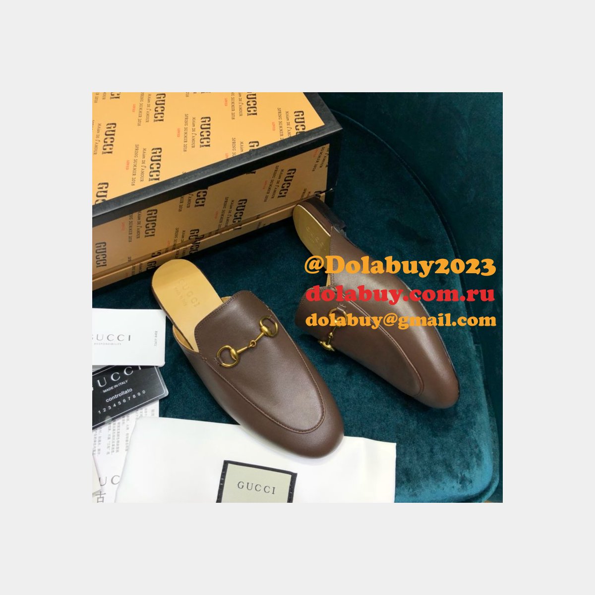 Top Gucci Loafers Slipper 004