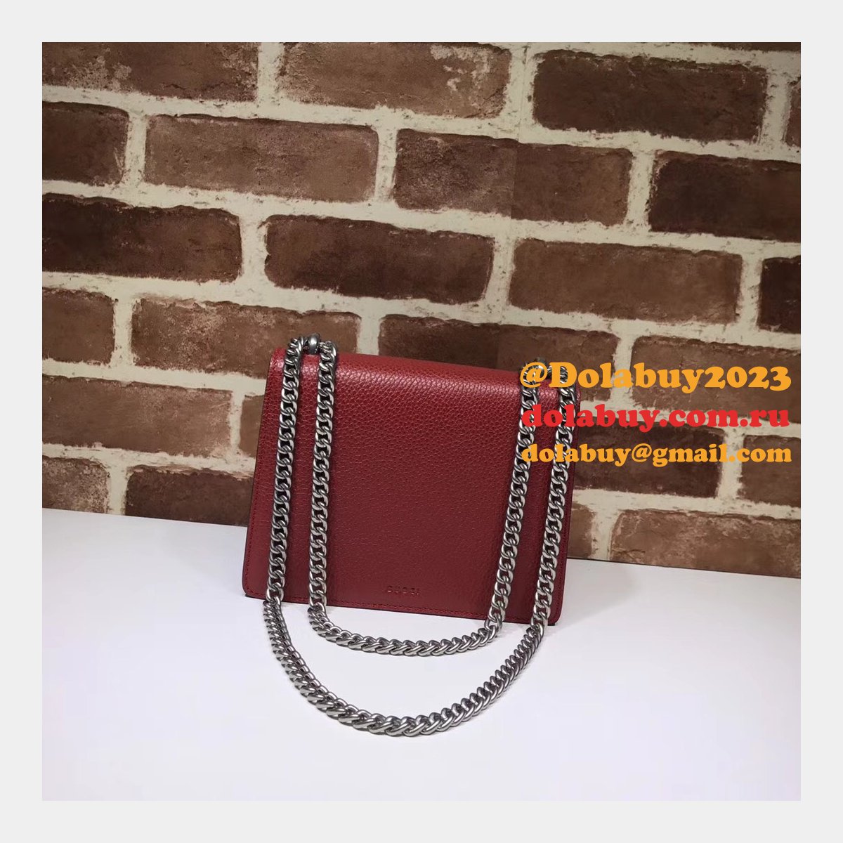 7 Star Gucci Replica Dionysus leather mini 421970 bag