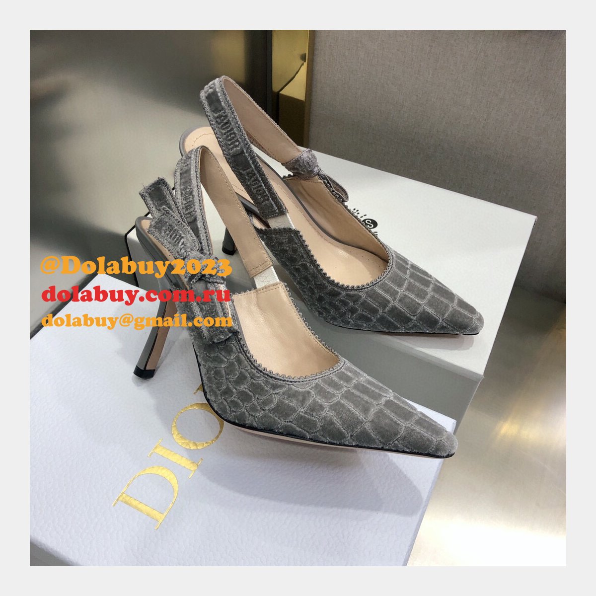 Perfect Macrame Dior 2024 J''Adior Replica Shoes