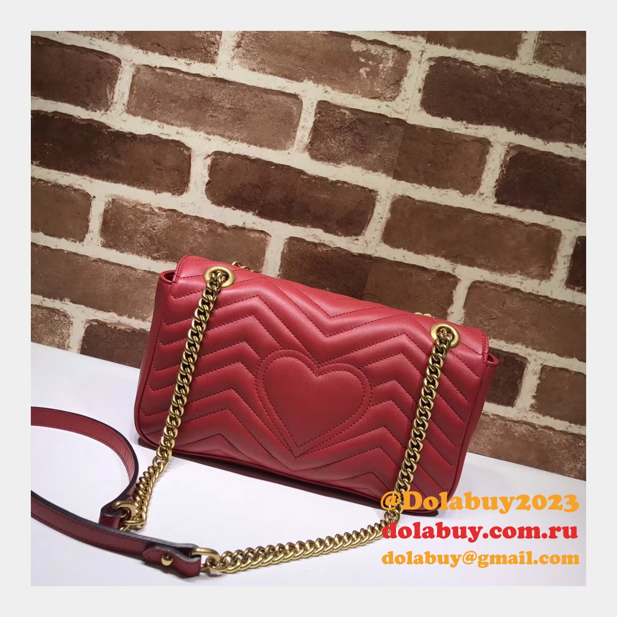 Gucci GG Marmont Replica 443497 Ladies Shoulder Bag