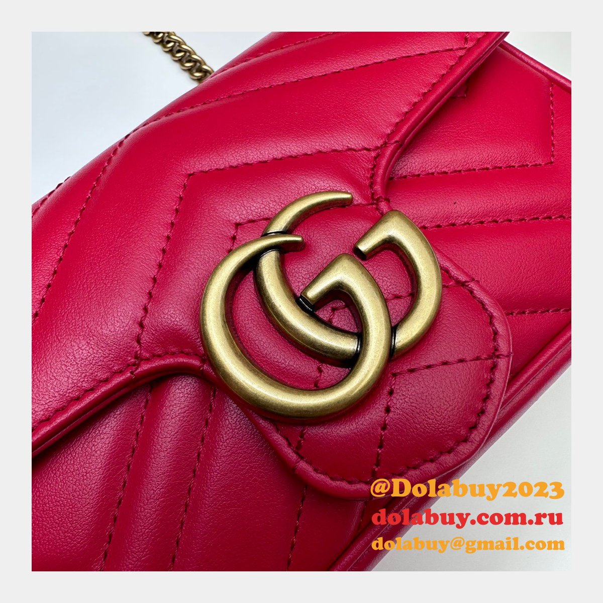 Gucci Replica GG Marmont Matelassé Super 476433 Perfect Bag