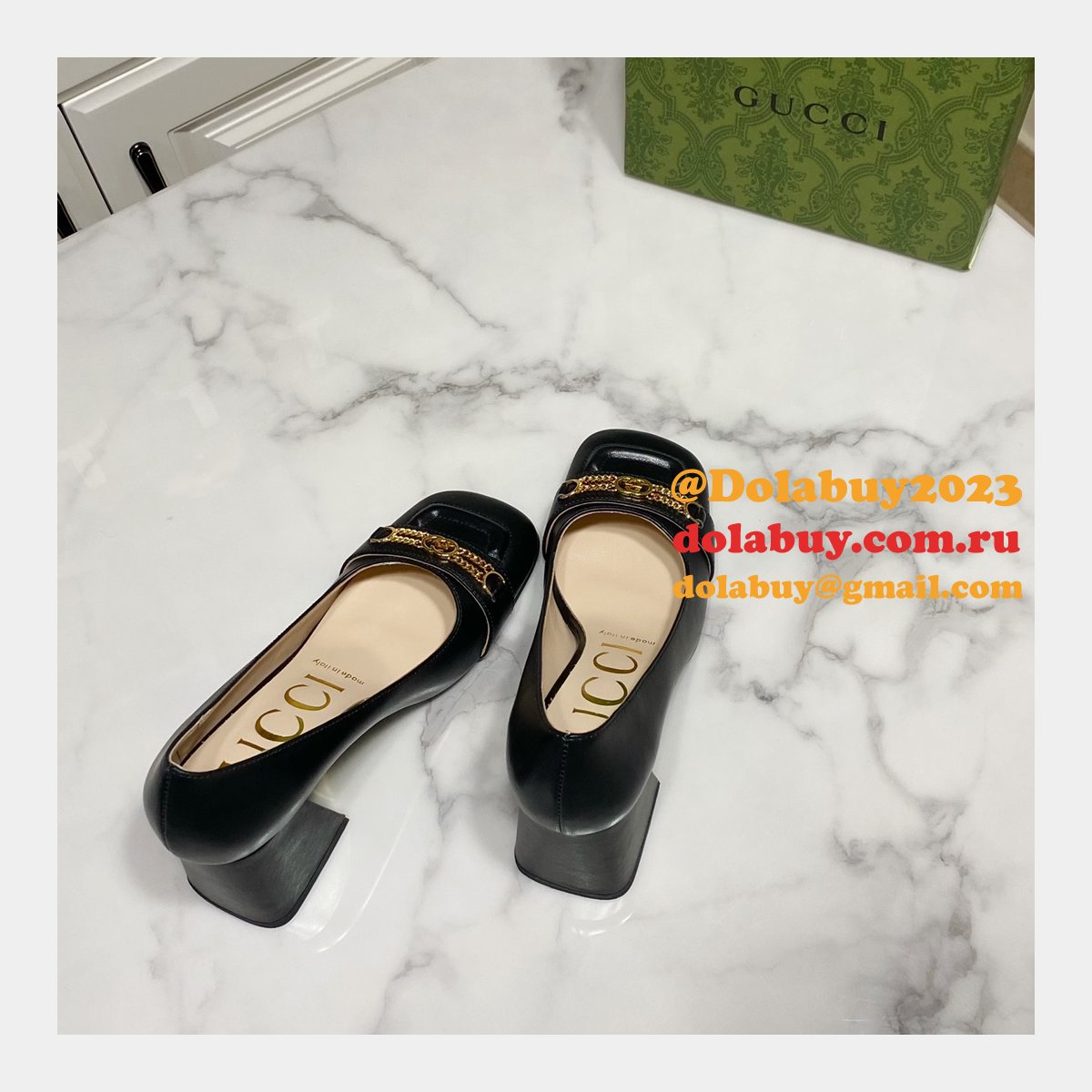 High Quality GUCCI Cheap Replica single shoes