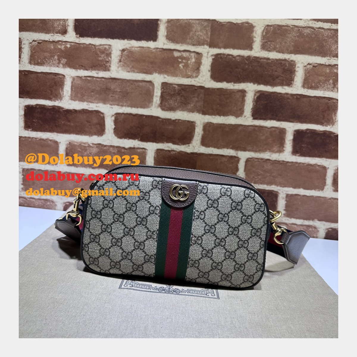 Ophidia GG Replica Gucci 752591 Shoulder Supreme Bag