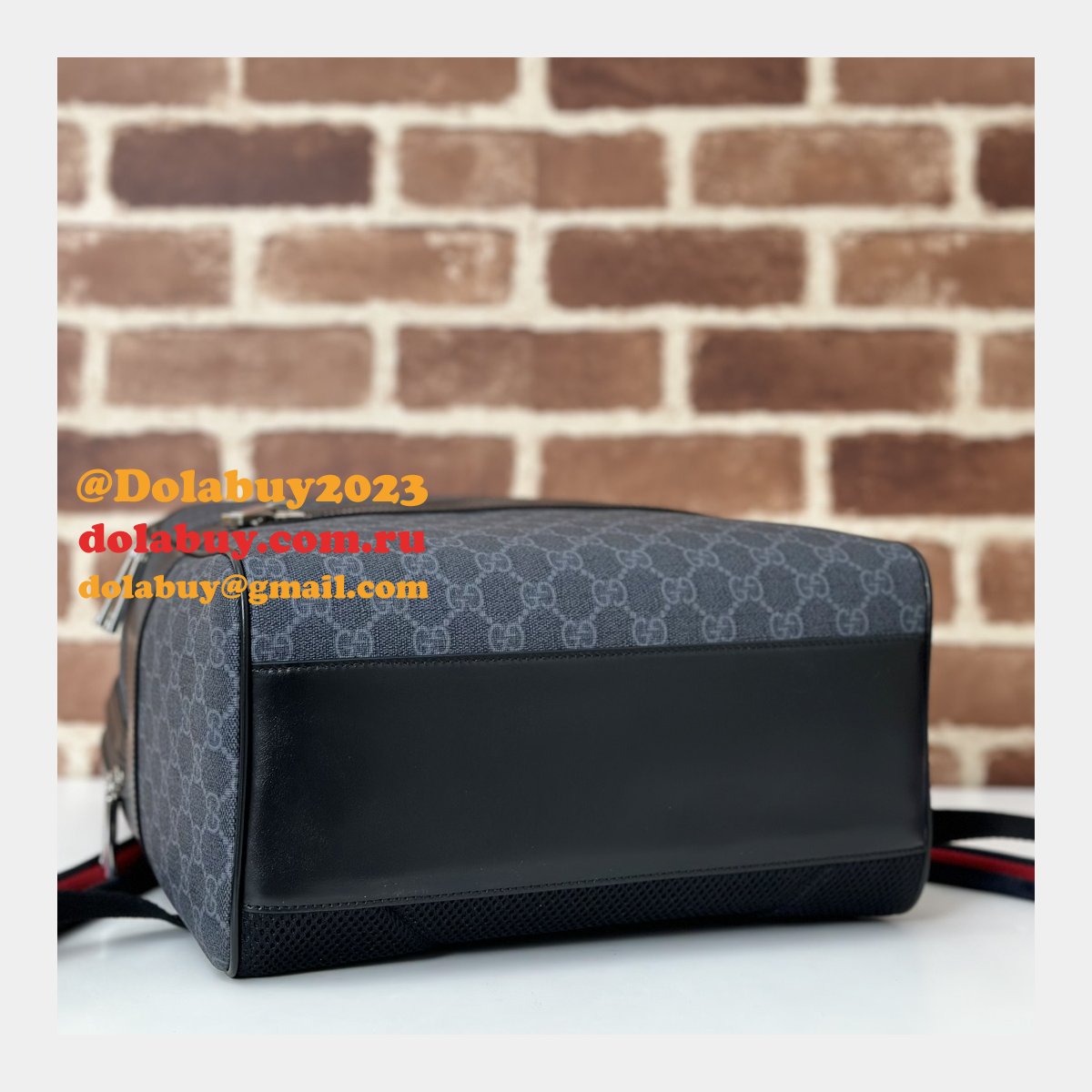 Mirror Gucci 1:1 GG Copy 792123 Backpack Mens Bag
