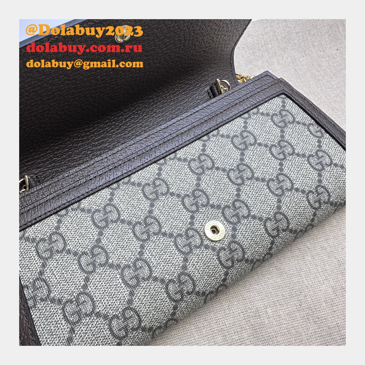 Blondie Chain Wallet 725215 Replica Gucci Luxury Bag