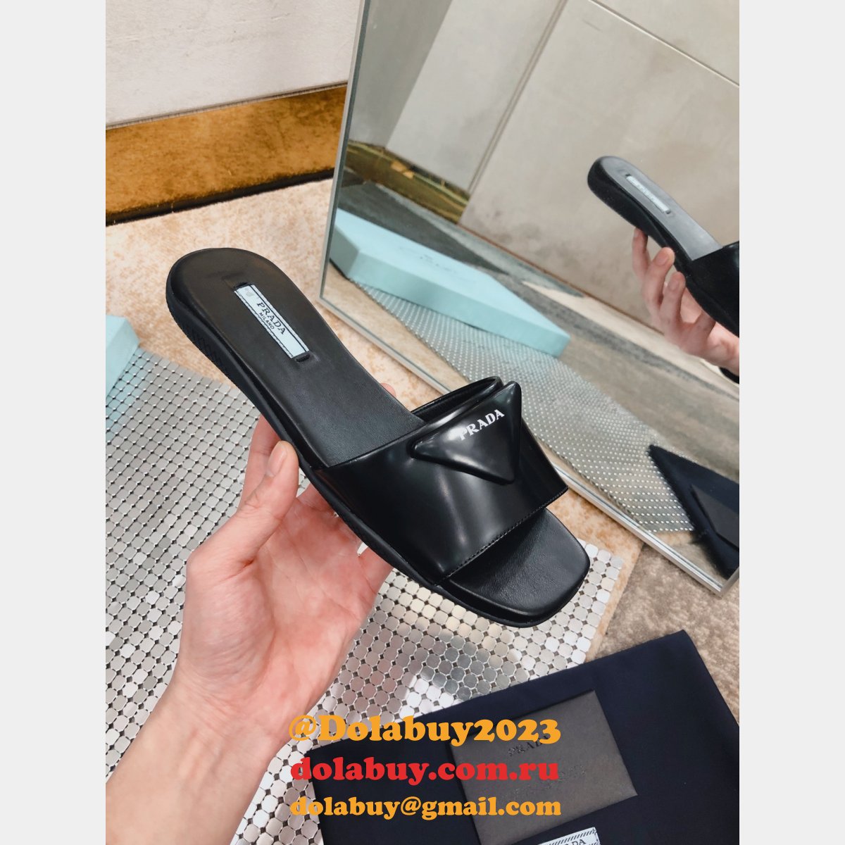Shop the Best High Authentic Quality Replica Prada shoes
