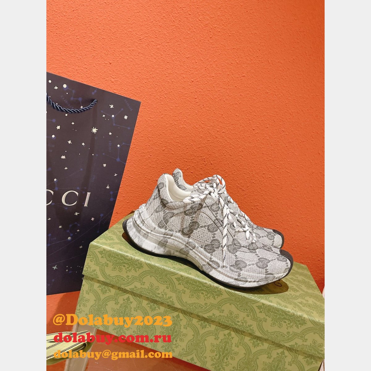 High Quality Copy Run Shoes Gucci Togo Luxury Designer