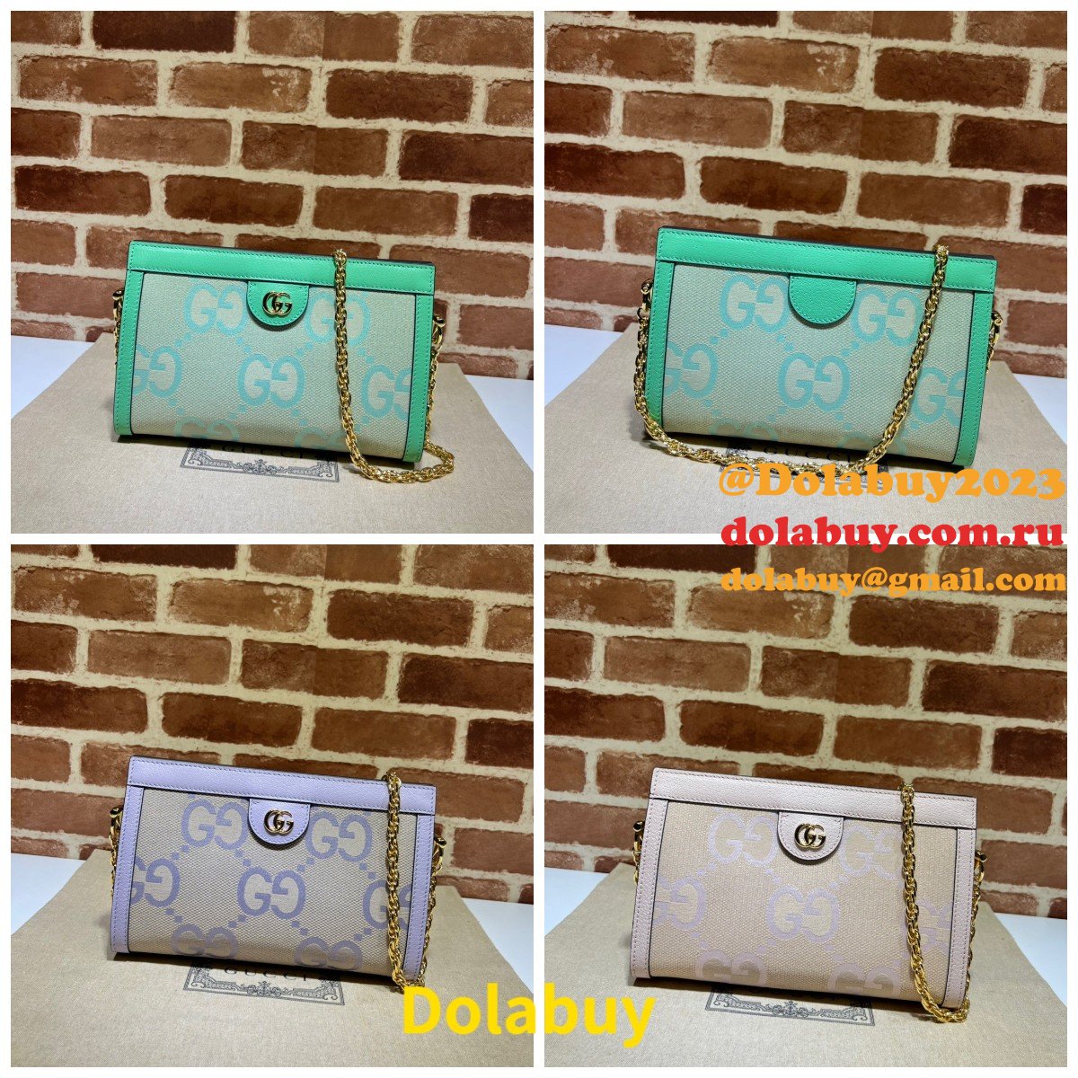 Gucci Best Ophidia 503877 Jumbo GG Fake Shoulder Bag