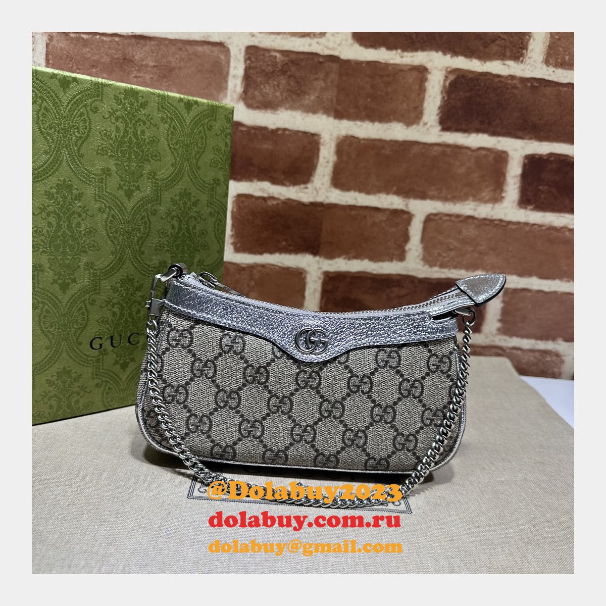Copy Gucci 764960 Ophidia Supreme Designer Luxury Bag