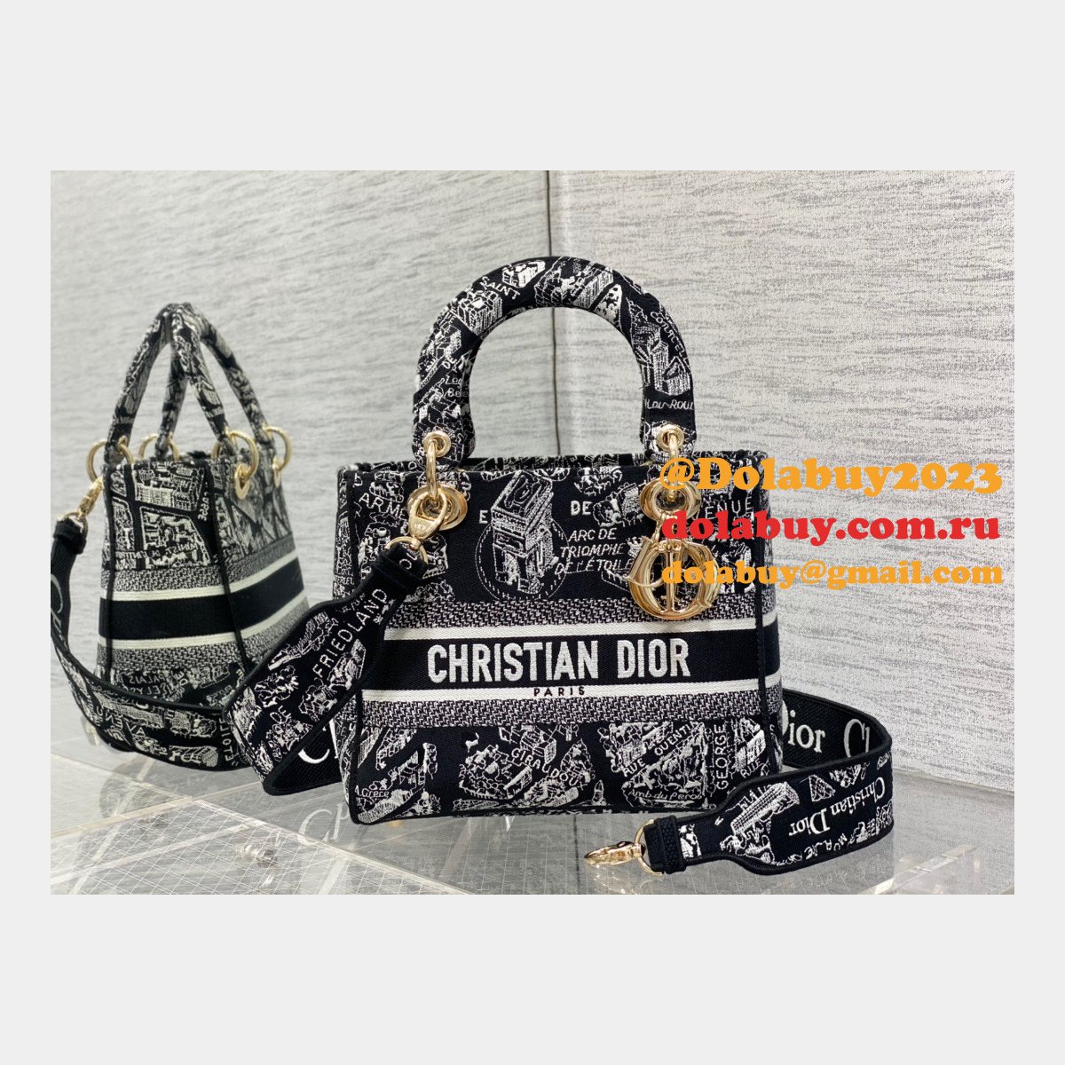 Top Quality Lady Christian Dior 24CM Bag Replicas Sale