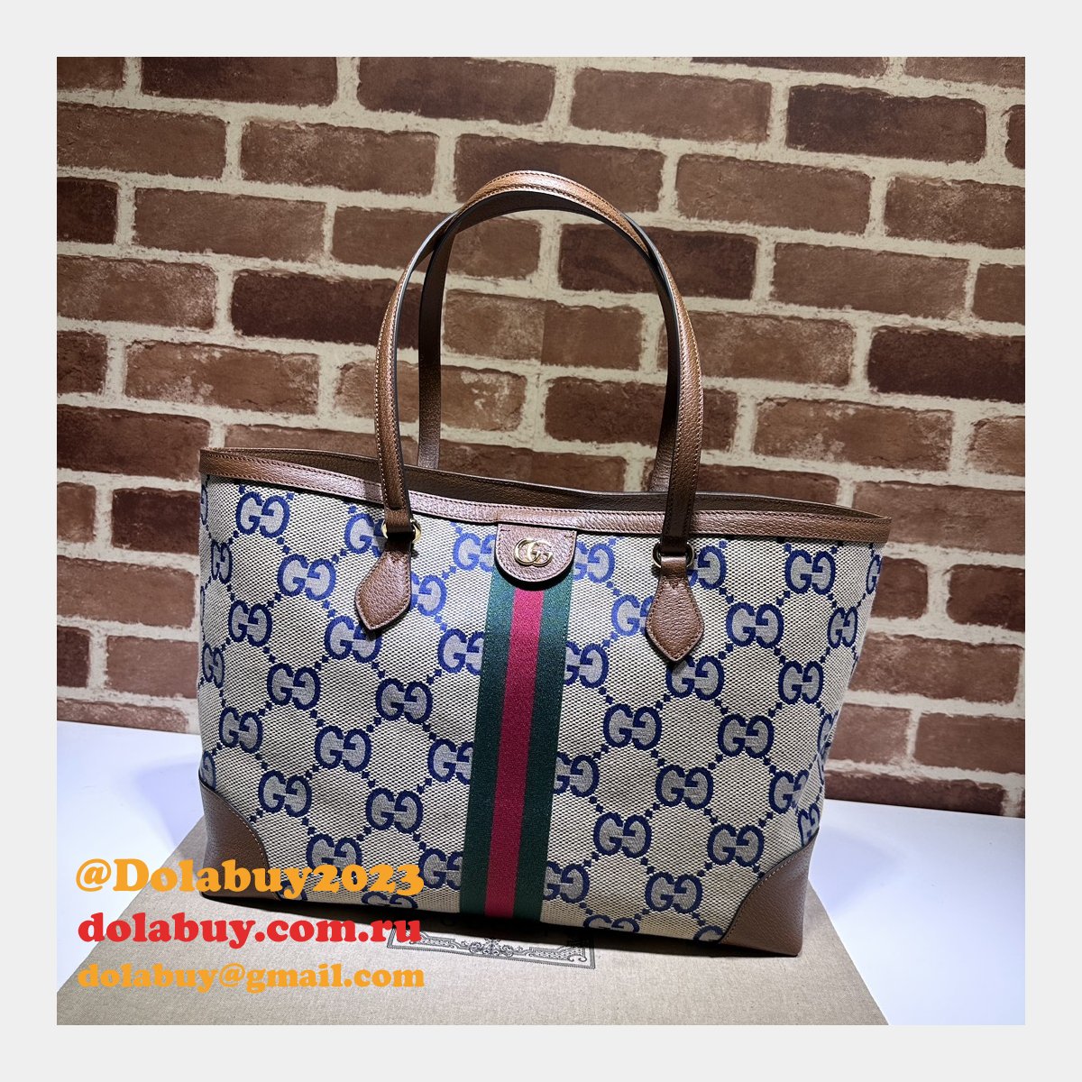 Ophidia Designer Gucci Replica GG 631685 Tote Bags
