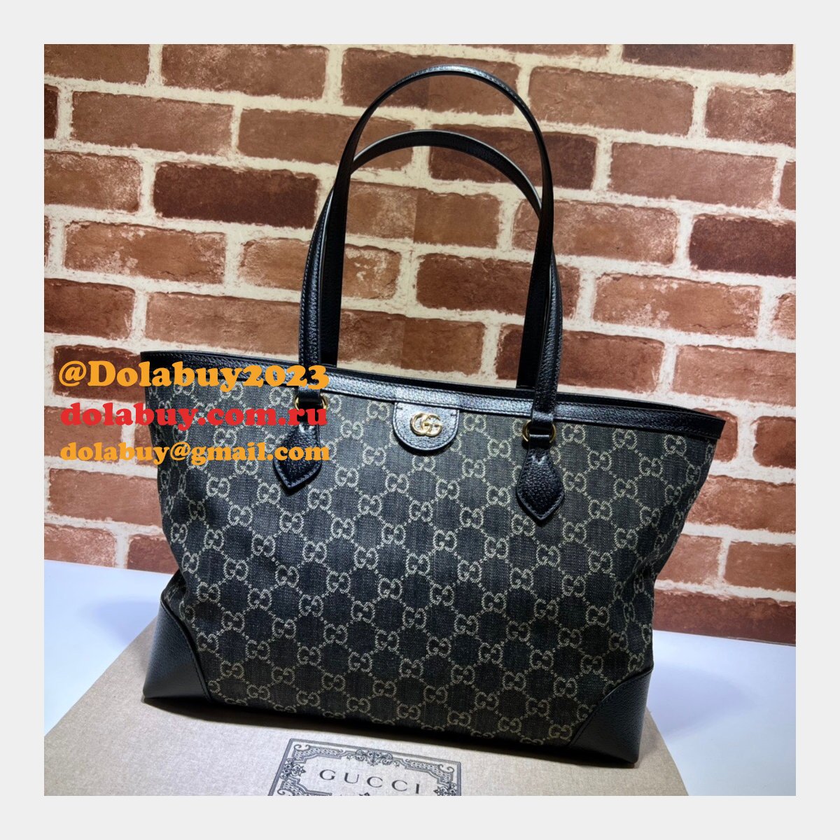 AAA Replica Gucci Ophidia 631685 medium tote with Web Bag