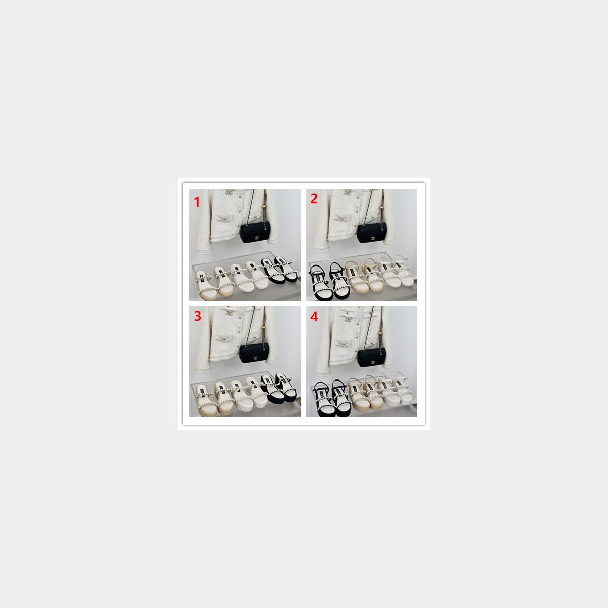 High Quality Designer CC PEARS SLIPPERS AND SANDALS