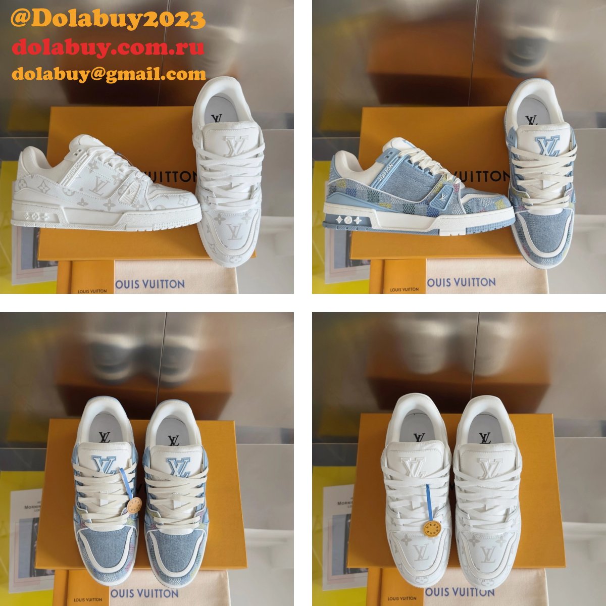 Fashion LV Trainer Sneaker 2025