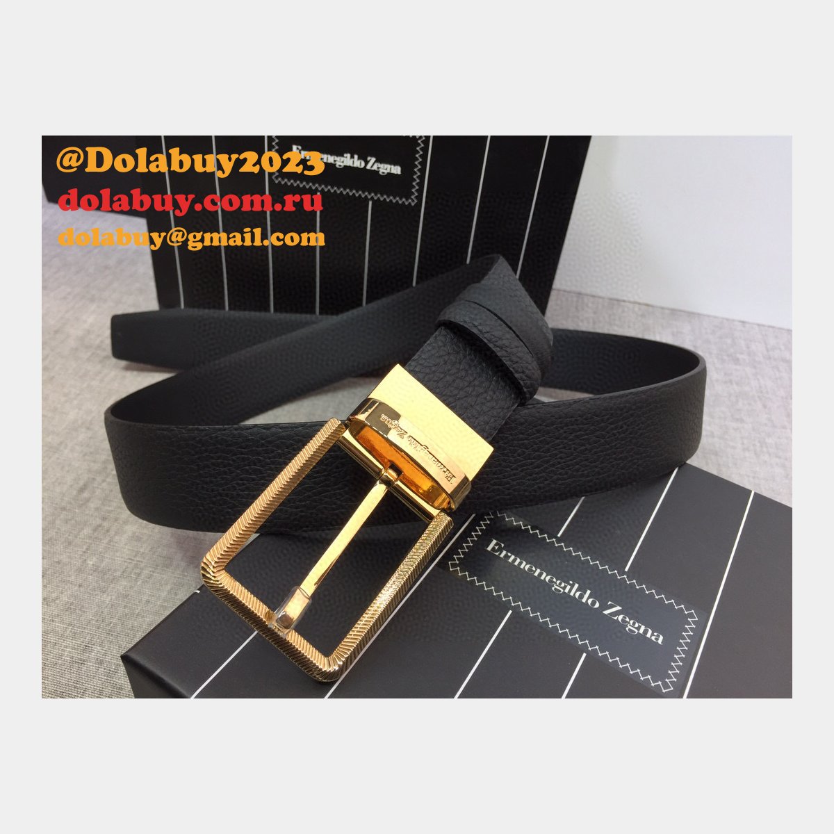 Cheap Gucci 35mm Ermenegildo Zegna Belts for Men