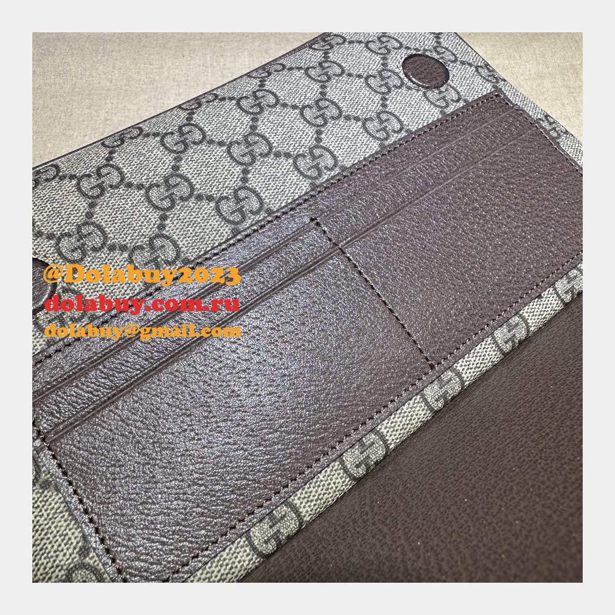 Wearable Wallets Fashion Gucci Replica Ophidia GG Pouch 760245 Bag