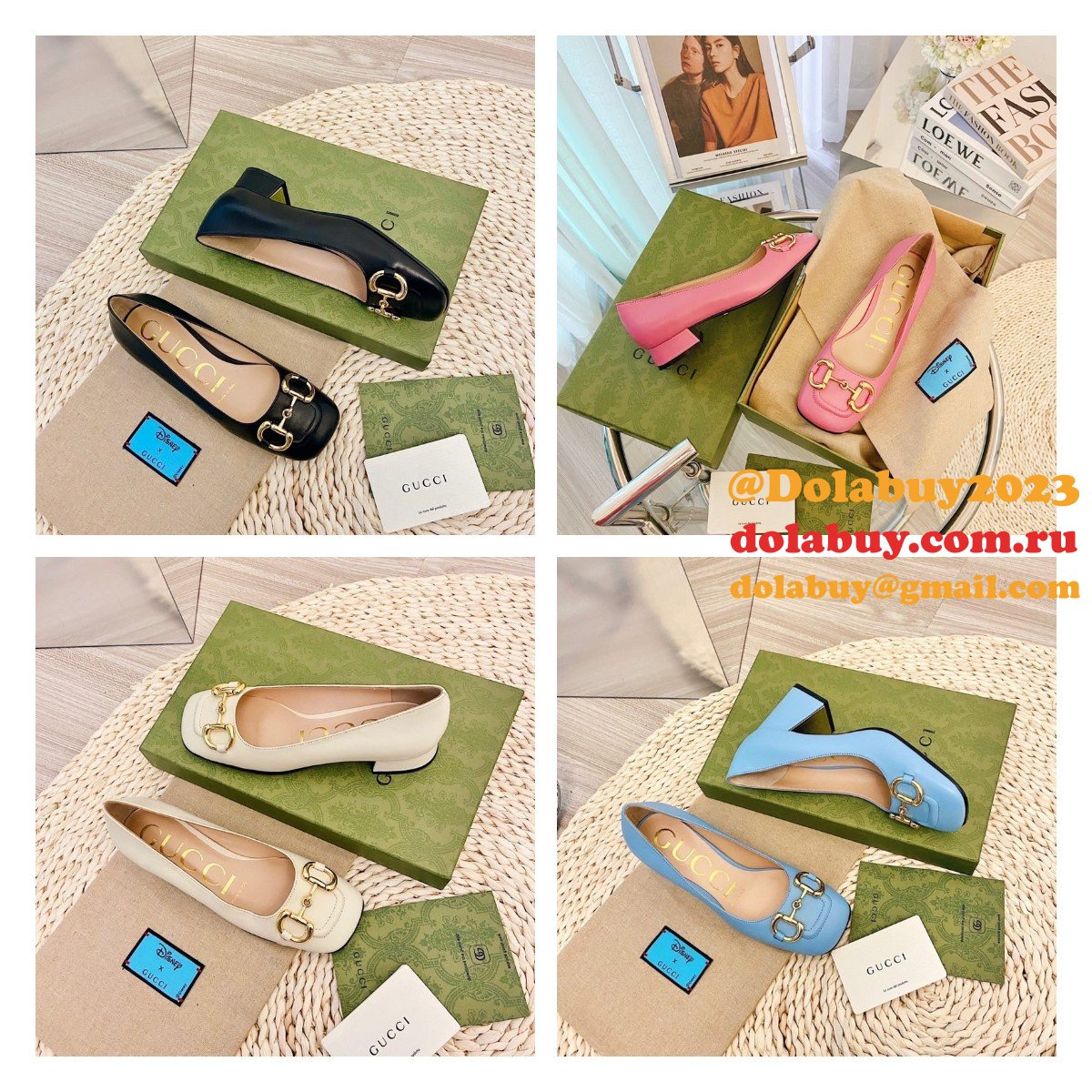 AAA+ Gucci Replica Horsebit Loafers Calfskin shoes