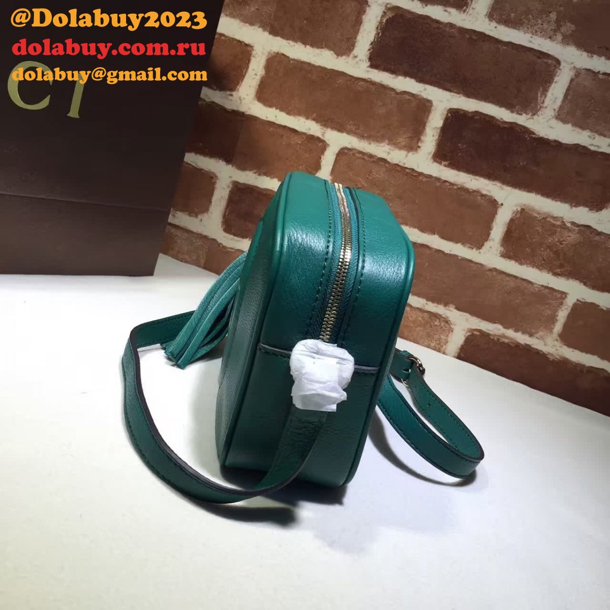 AAA+ Gucci Replicas Soho small leather disco 308364 bag