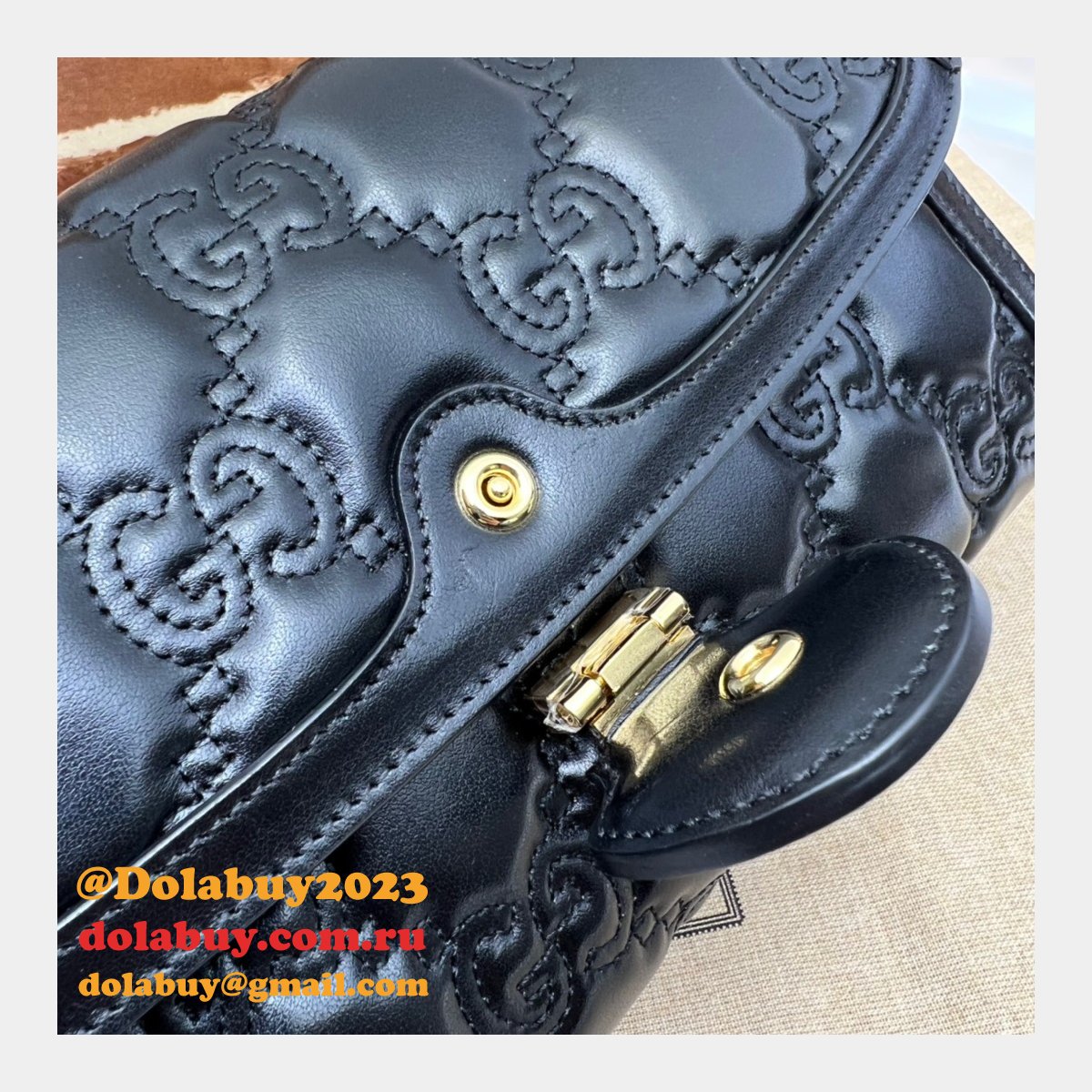 Gucci Design 724529 GG Matelasse Replica Top Bag