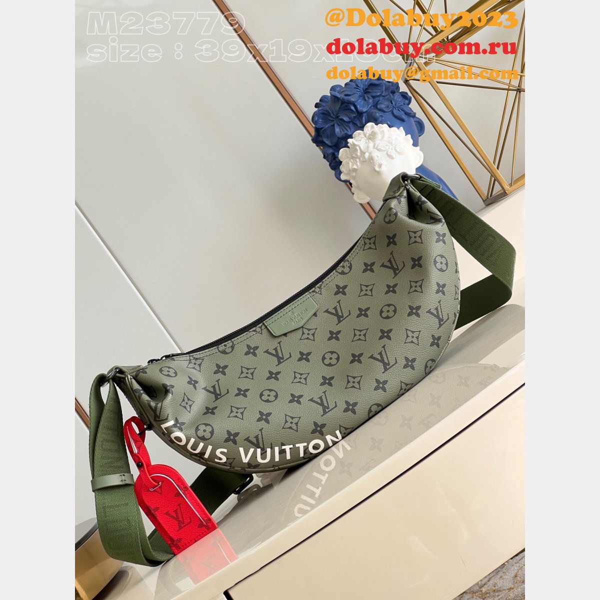 Hamac Bag Monogram M23779 Louis Vuitton Men Replica Bag