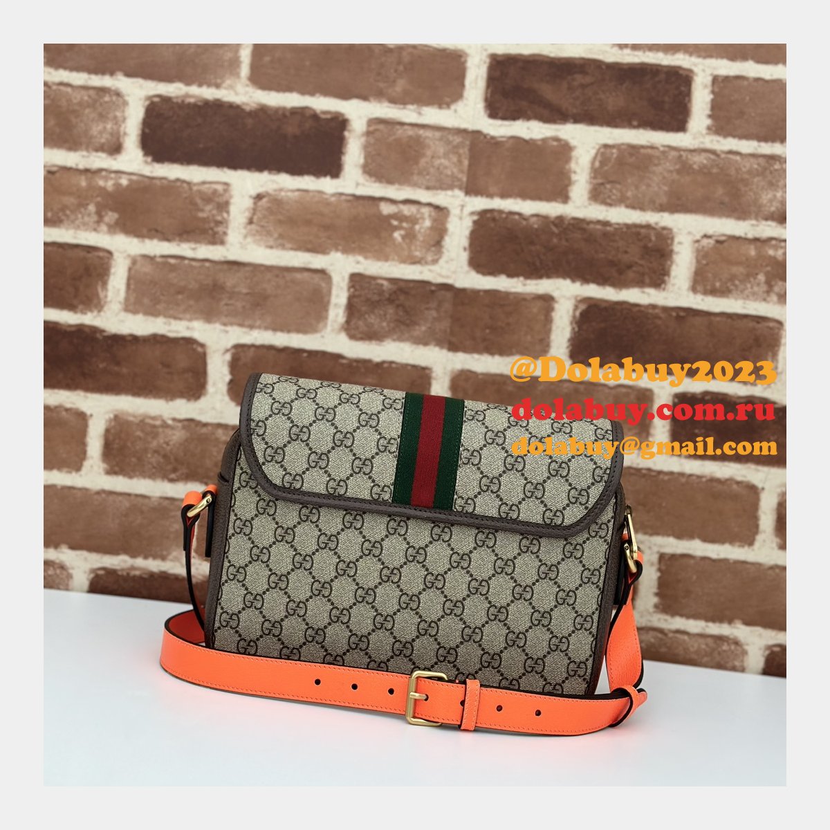 Gucci Knockoff 792376 Ophidia GG Crossbody Designer Bag