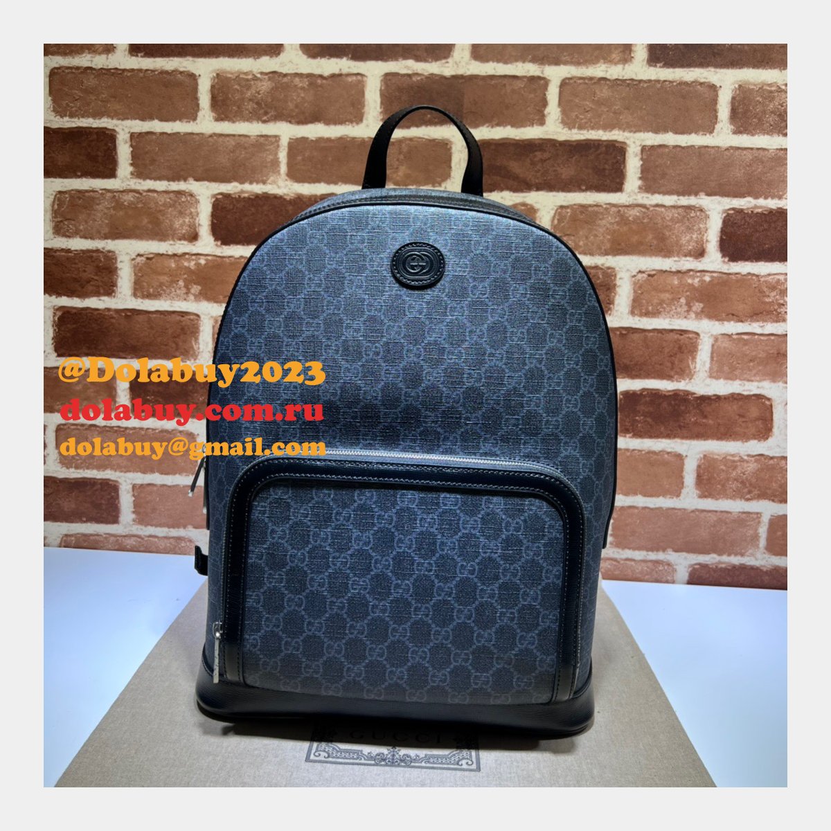 Gucci High Quality Best Replica Backpack Interlocking G 704017 Bag